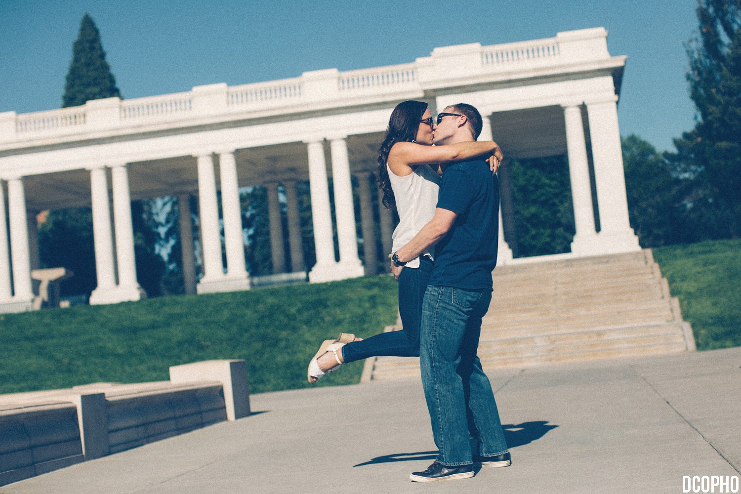 Cheeseman Park Denver Colorado Engagement Photography