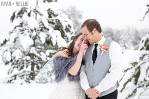 Ft. Collins Colorado Winter Wedding Photography