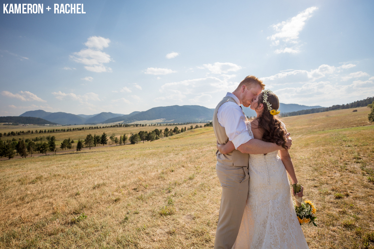 Spruce Mountain Ranch Larkspur Colorado Wedding Photographer