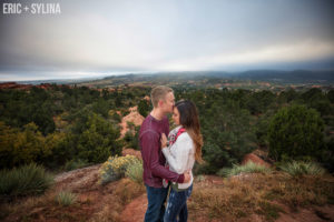 Colorful Fall Colorado Engagement Photography