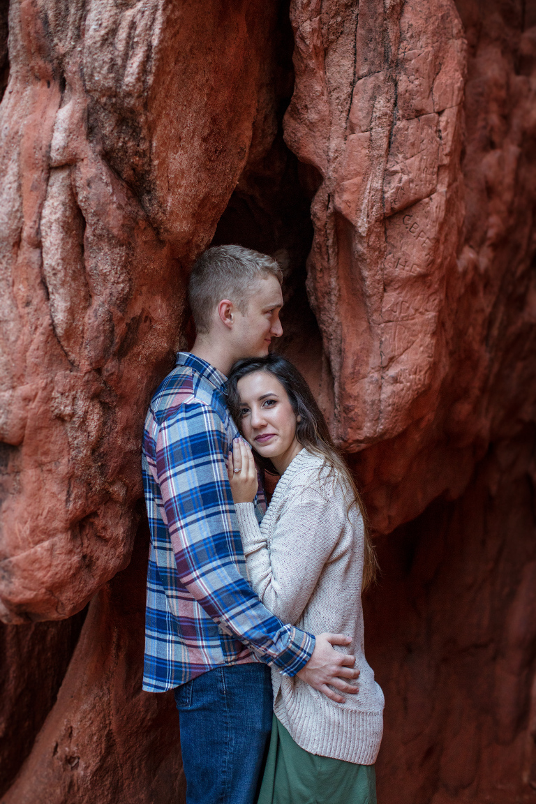 Colorful Fall Colorado Engagement Photography