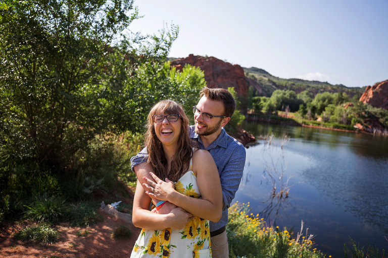 Red Rock Canyon Engagement Photography Colorado Springs