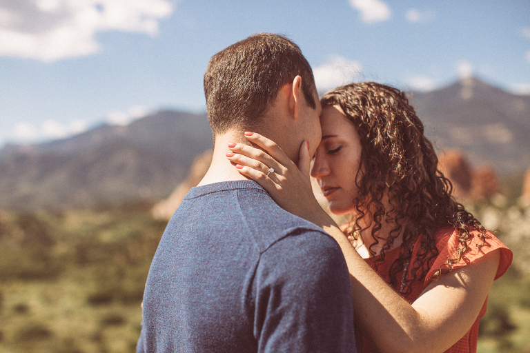 Colorado Springs Garden of the Gods Engagement Photography
