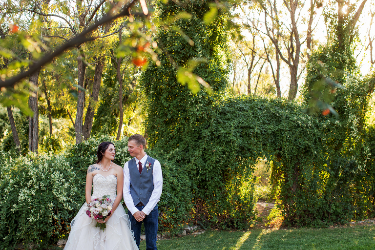 Colorado Springs Hillside Gardens Wedding Photography
