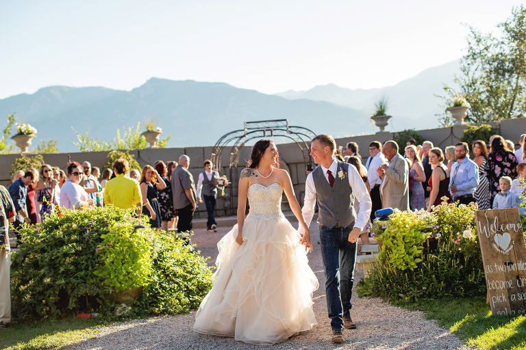 Colorado Springs Hillside Gardens Wedding Photography