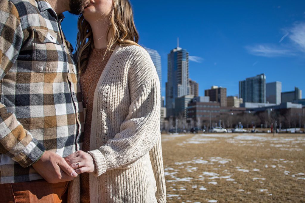 Downtown Denver Colorado Engagement Photography